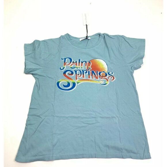 Daydreamer Palm Springs Tour  Blue T Shirt - Picture 2 of 6